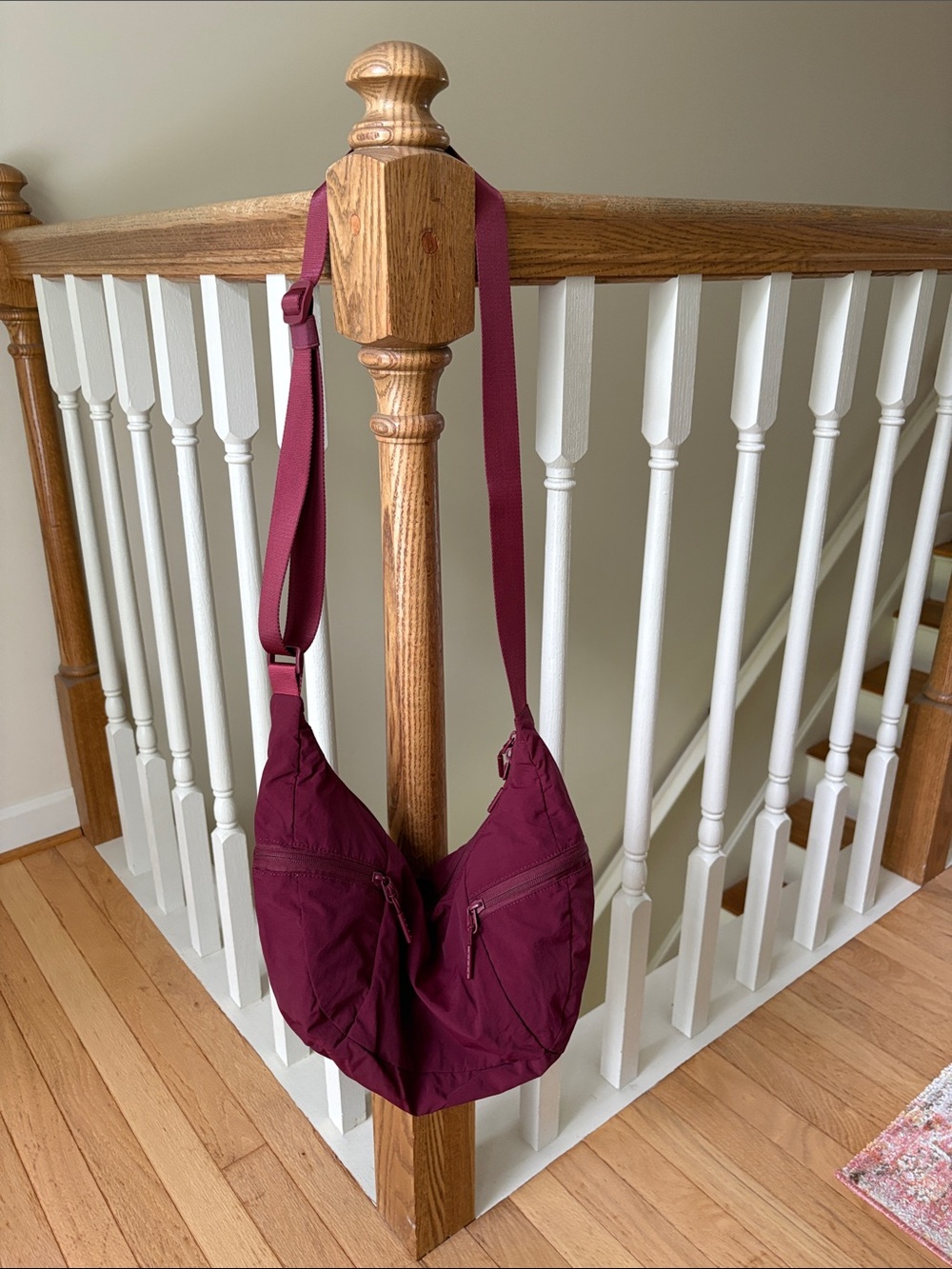 Women’s Crossbody Sling Bag in Burgundy